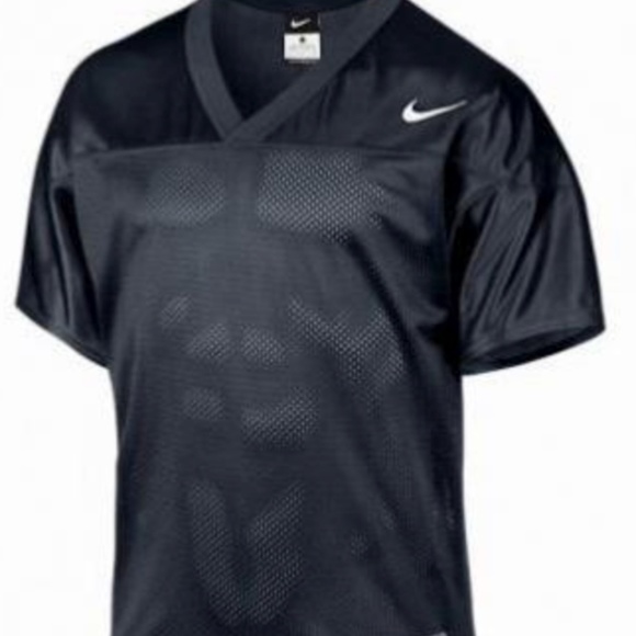 black mesh football jersey